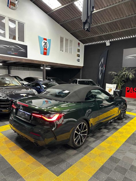 MAGNIFIQUE BMW SÉRIE 4 20d CABRIOLET PACK M MILD HYBRID 190 CH (1ER MAIN, FULL SUIVI D’ENTRETIEN)