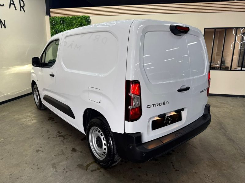 CITROEN BERLINGO VAN M NEUF  3 PLACES DIESEL 100 CH - PRIX HT NEUF EN STOCK - CAMERA - 2026