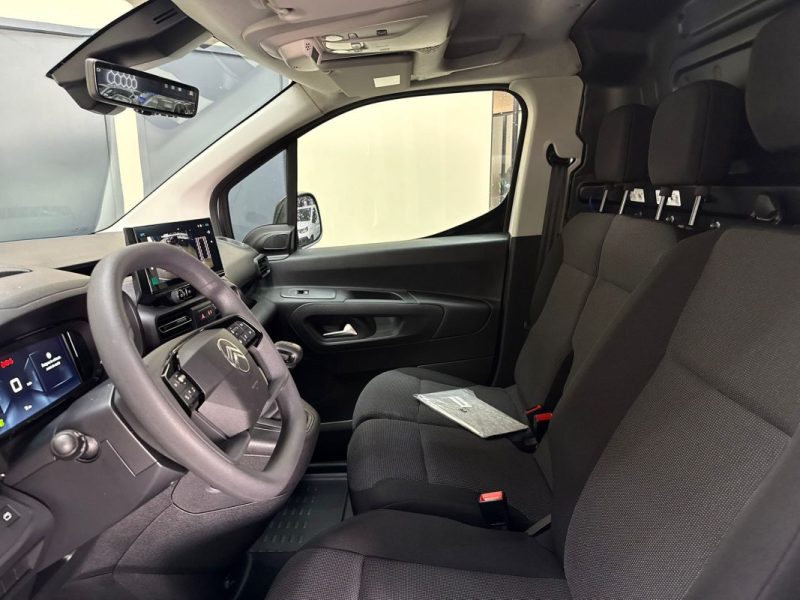 CITROEN BERLINGO VAN M NEUF  3 PLACES DIESEL 100 CH - PRIX HT NEUF EN STOCK - CAMERA - 2026