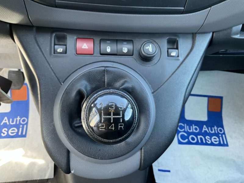8 325€ HT, TVA RÉCUPÉRABLE, FAIBLE KILOMÉTRAGE* PEUGEOT PARTNER 1.6 HDI 75 CV PACK CLIM PLUS 