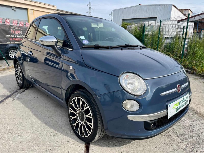 Fiat 500C Lounge Cabriolet Entretenue Et Révisée – Garantie 6 Mois Pièces Et Main-D’œuvre