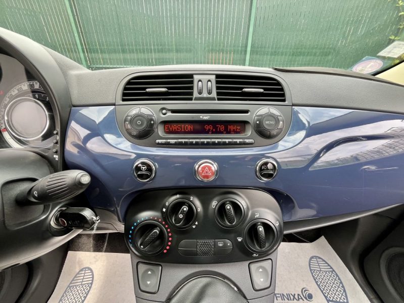 Fiat 500C Lounge Cabriolet Entretenue Et Révisée – Garantie 6 Mois Pièces Et Main-D’œuvre