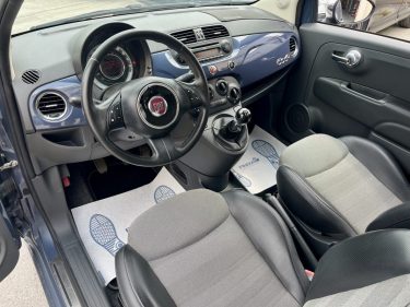 Fiat 500C Lounge Cabriolet Entretenue Et Révisée – Garantie 6 Mois Pièces Et Main-D’œuvre