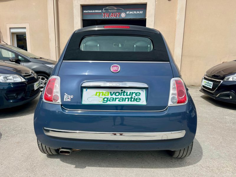 Fiat 500C Lounge Cabriolet Entretenue Et Révisée – Garantie 6 Mois Pièces Et Main-D’œuvre