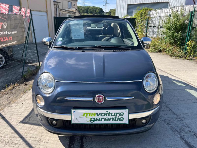 Fiat 500C Lounge Cabriolet Entretenue Et Révisée – Garantie 6 Mois Pièces Et Main-D’œuvre