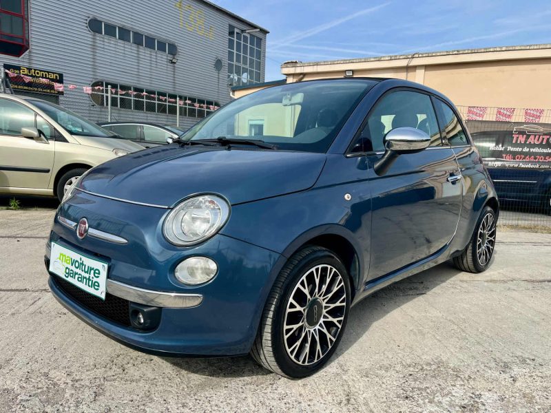 Fiat 500C Lounge Cabriolet Entretenue Et Révisée – Garantie 6 Mois Pièces Et Main-D’œuvre