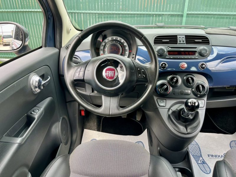 Fiat 500C Lounge Cabriolet Entretenue Et Révisée – Garantie 6 Mois Pièces Et Main-D’œuvre
