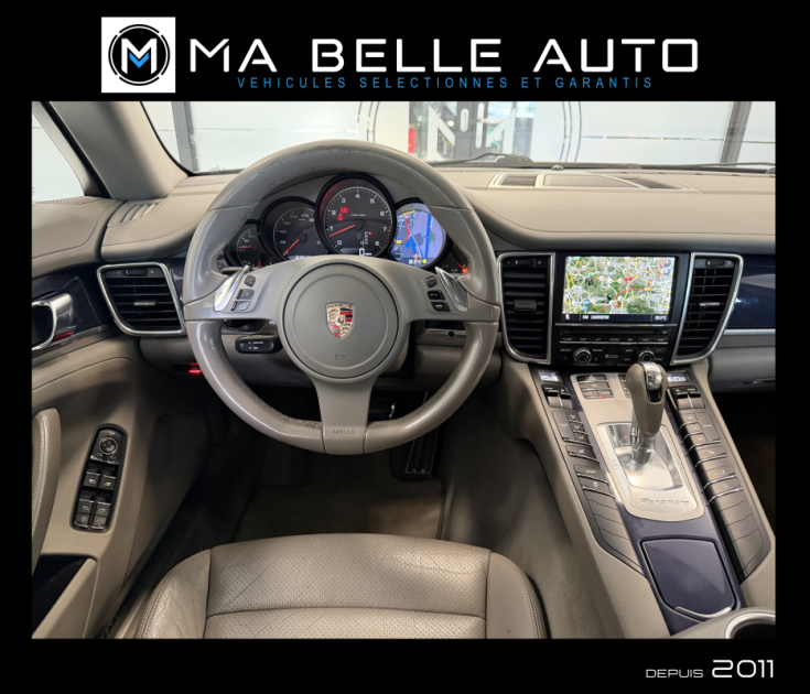 PORSCHE PANAMERA 4 3.6 V6 300 PDK – CAMÉRA – SIÈGES CHAUFFANTS – JANTES 19"