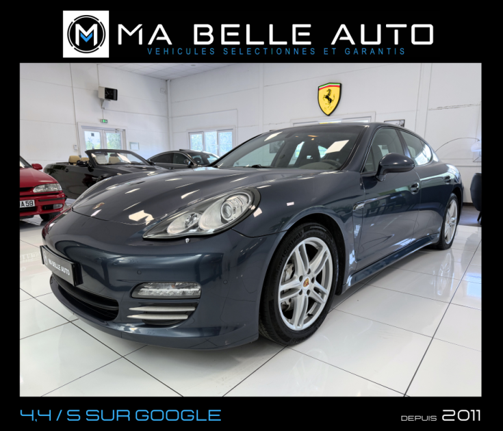 PORSCHE PANAMERA 4 3.6 V6 300 PDK – CAMÉRA – SIÈGES CHAUFFANTS – JANTES 19"