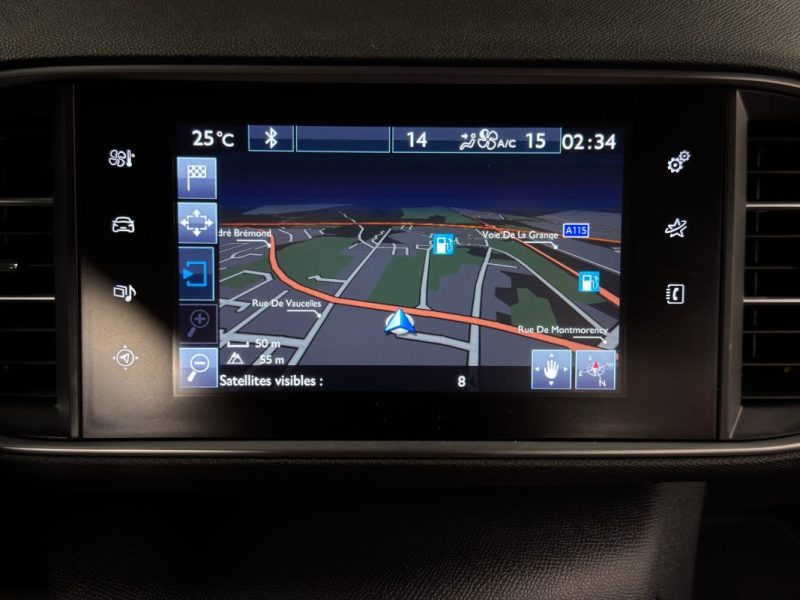 PEUGEOT 308 II STYLE 1.2 TURBO 110 Cv 1ERE MAIN / ECRAN TACTILE CRIT AIR 1 - GARANTIE 1 AN