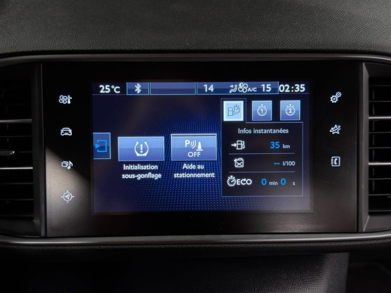 PEUGEOT 308 II STYLE 1.2 TURBO 110 Cv 1ERE MAIN / ECRAN TACTILE CRIT AIR 1 - GARANTIE 1 AN