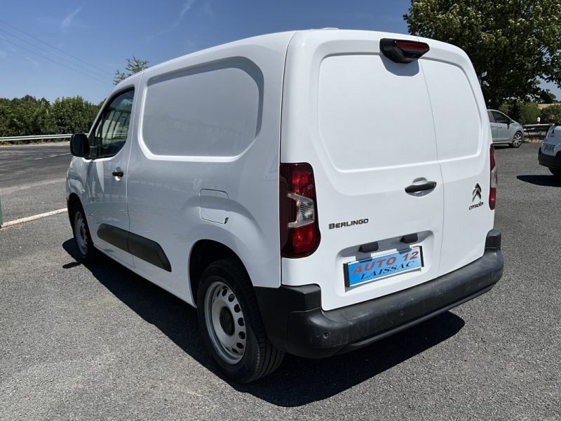 13 325€ HT, TVA RÉCUPÉRABLE, CAMÉRA DE RECUL* CITROEN BERLINGO 1.5 BLUEHDI 130 CV DRIVER EAT8 1000KG