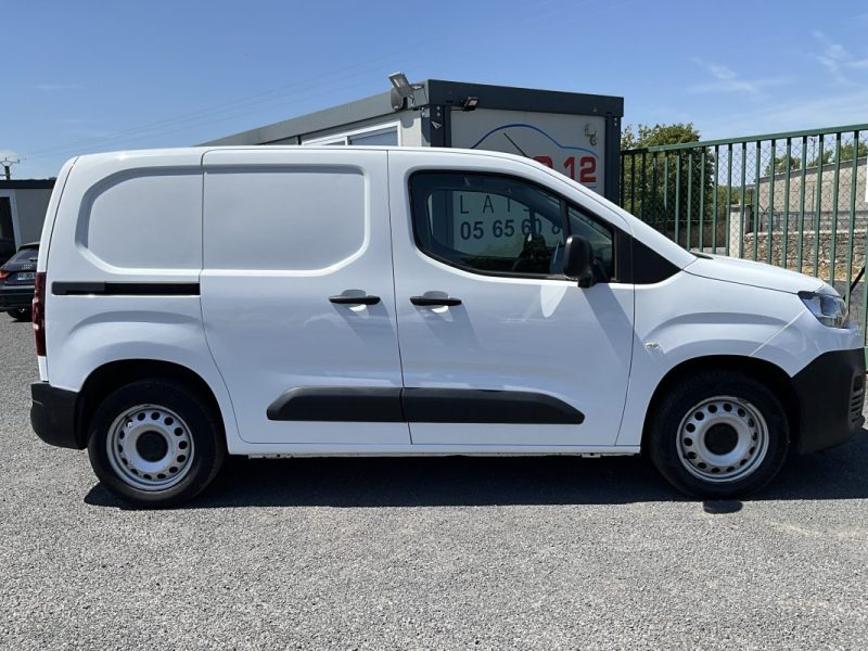 13 325€ HT, TVA RÉCUPÉRABLE, CAMÉRA DE RECUL* CITROEN BERLINGO 1.5 BLUEHDI 130 CV DRIVER EAT8 1000KG