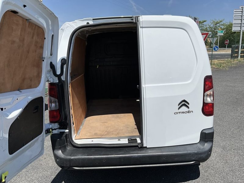 13 325€ HT, TVA RÉCUPÉRABLE, CAMÉRA DE RECUL* CITROEN BERLINGO 1.5 BLUEHDI 130 CV DRIVER EAT8 1000KG