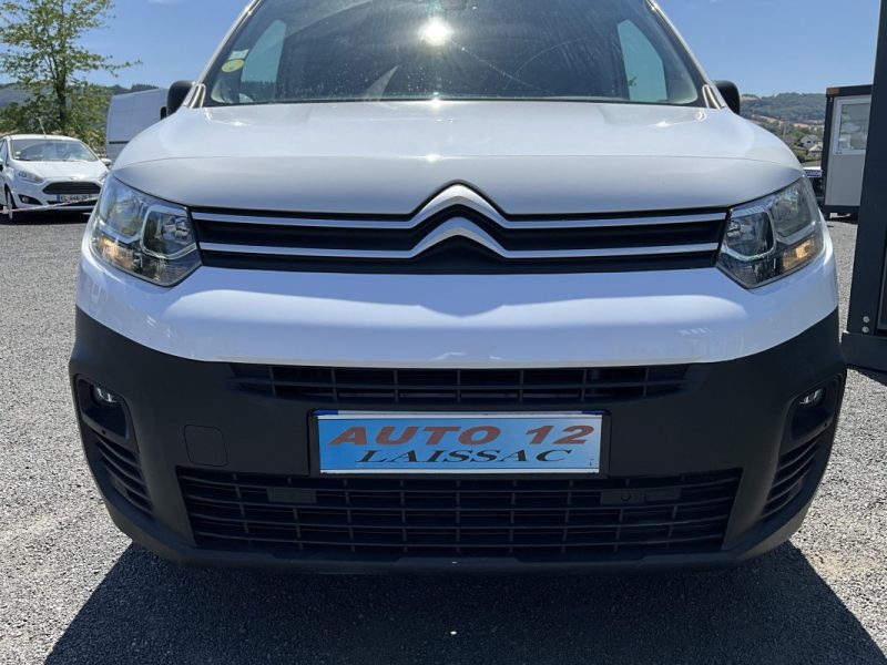 13 325€ HT, TVA RÉCUPÉRABLE, CAMÉRA DE RECUL* CITROEN BERLINGO 1.5 BLUEHDI 130 CV DRIVER EAT8 1000KG