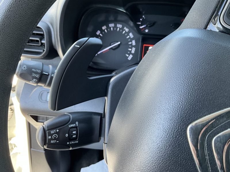 13 325€ HT, TVA RÉCUPÉRABLE, CAMÉRA DE RECUL* CITROEN BERLINGO 1.5 BLUEHDI 130 CV DRIVER EAT8 1000KG