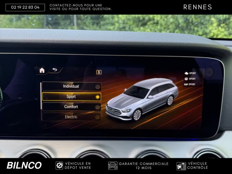 MERCEDES-BENZ Classe E Break 300e Avantgarde - Garantie 12 mois 