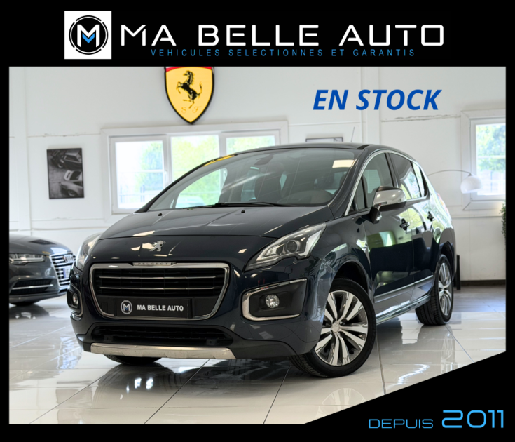 PEUGEOT 3008 1.6 HDi 114 ALLURE – CUIR – TOIT PANO – XENON – GPS – CAMÉRA – 1ER PROPRIÉTAIRE