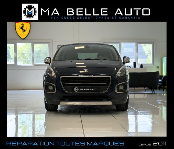 PEUGEOT 3008 1.6 HDi 114 ALLURE – CUIR – TOIT PANO – XENON – GPS – CAMÉRA – 1ER PROPRIÉTAIRE