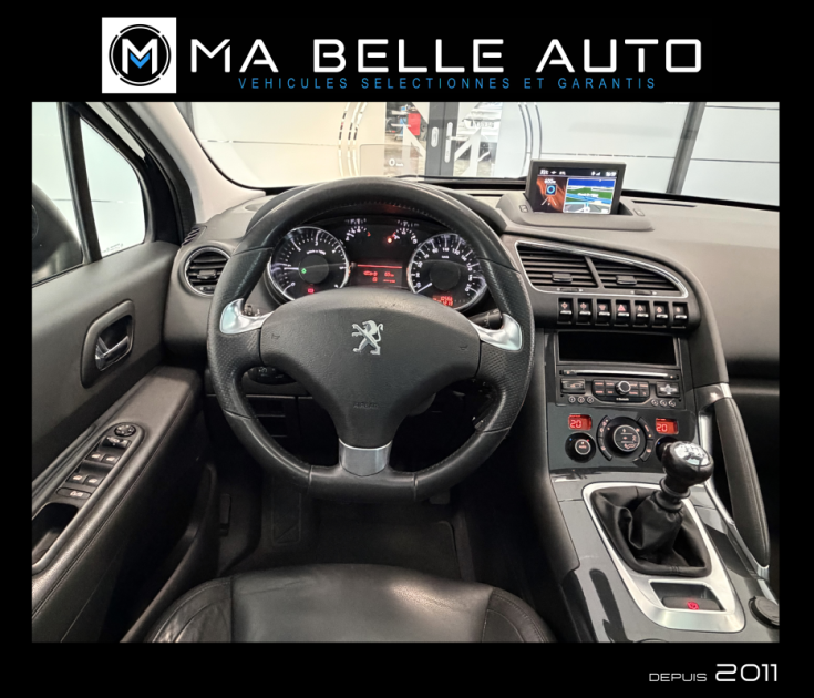 PEUGEOT 3008 1.6 HDi 114 ALLURE – CUIR – TOIT PANO – XENON – GPS – CAMÉRA – 1ER PROPRIÉTAIRE