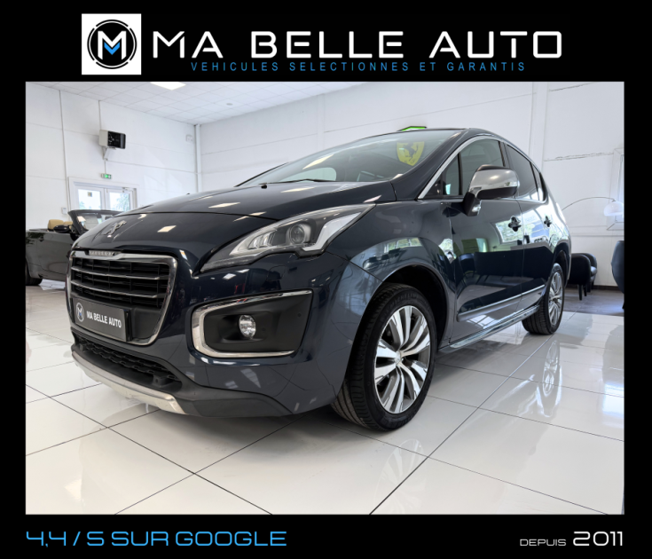 PEUGEOT 3008 1.6 HDi 114 ALLURE – CUIR – TOIT PANO – XENON – GPS – CAMÉRA – 1ER PROPRIÉTAIRE