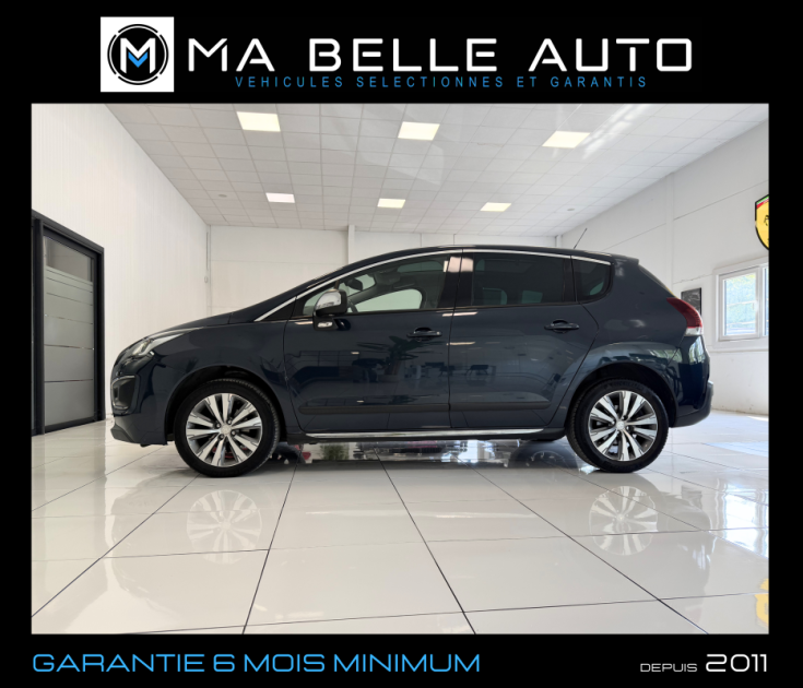 PEUGEOT 3008 1.6 HDi 114 ALLURE – CUIR – TOIT PANO – XENON – GPS – CAMÉRA – 1ER PROPRIÉTAIRE