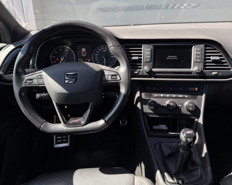 SEAT LEON 2.0 TSI - 280ch - CUPRA - Entretien complet - Jante performance - Sièges chauffants