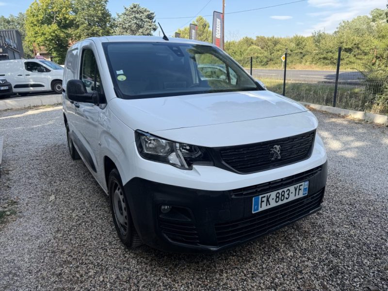 PEUGEOT PARTNER 1.6 BLUE HDI 100 1000KG CAR PLAY CAMÉRA 3 PLACES  2019