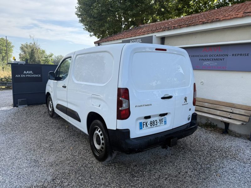 PEUGEOT PARTNER 1.6 BLUE HDI 100 1000KG CAR PLAY CAMÉRA 3 PLACES  2019