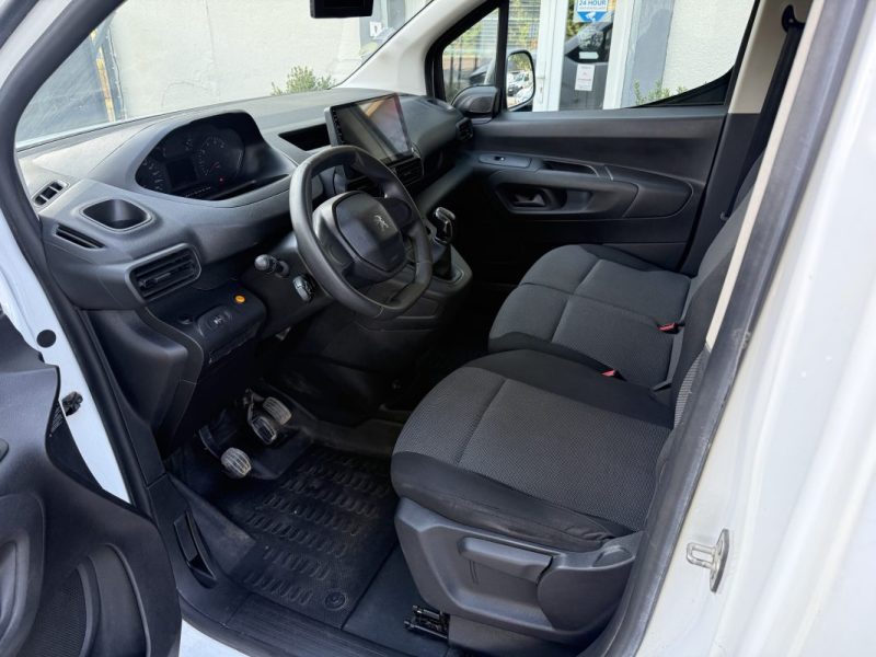 PEUGEOT PARTNER 1.6 BLUE HDI 100 1000KG CAR PLAY CAMÉRA 3 PLACES  2019