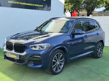 B.M.W. X3 XDRIVE 20D 190 CV M SPORT / TOIT OUVRANT  / HUD /GARANTIE 6 MOIS   2021