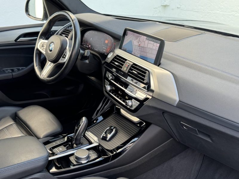 B.M.W. X3 XDRIVE 20D 190 CV M SPORT / TOIT OUVRANT  / HUD /GARANTIE 6 MOIS   2021