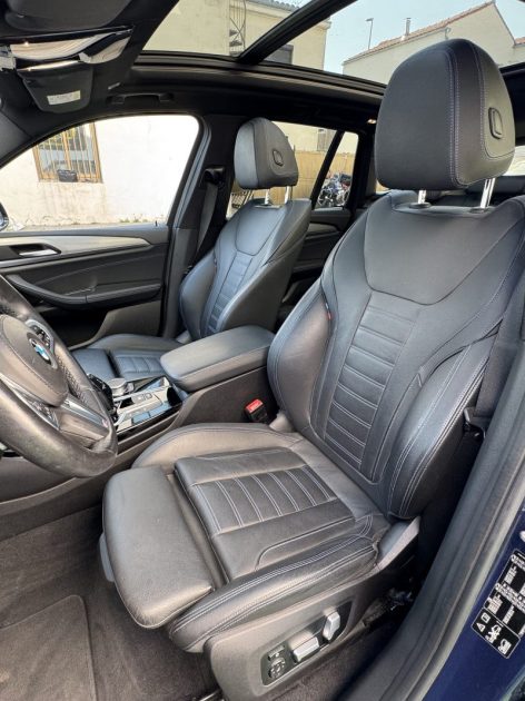 B.M.W. X3 XDRIVE 20D 190 CV M SPORT / TOIT OUVRANT  / HUD /GARANTIE 6 MOIS   2021