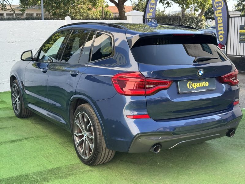 B.M.W. X3 XDRIVE 20D 190 CV M SPORT / TOIT OUVRANT  / HUD /GARANTIE 6 MOIS   2021