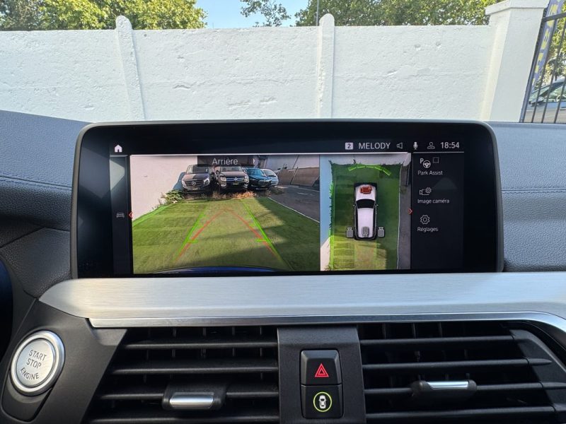 B.M.W. X3 XDRIVE 20D 190 CV M SPORT / TOIT OUVRANT  / HUD /GARANTIE 6 MOIS   2021