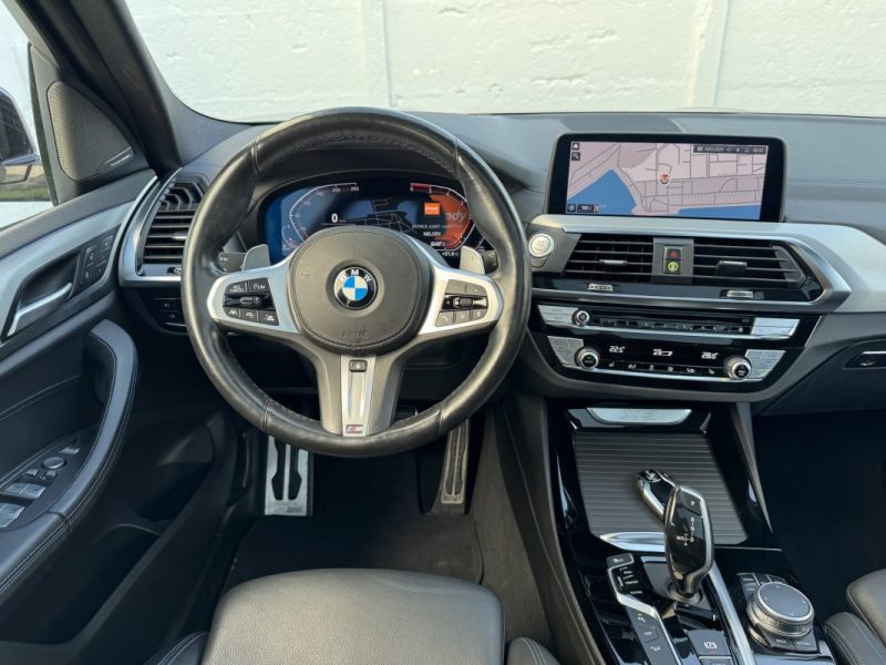 B.M.W. X3 XDRIVE 20D 190 CV M SPORT / TOIT OUVRANT  / HUD /GARANTIE 6 MOIS   2021