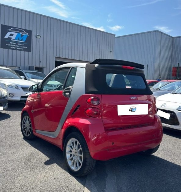 SMART FORTWO CABRIOLET 71CH MHD LIMITED THREE 2011 GARANTIE