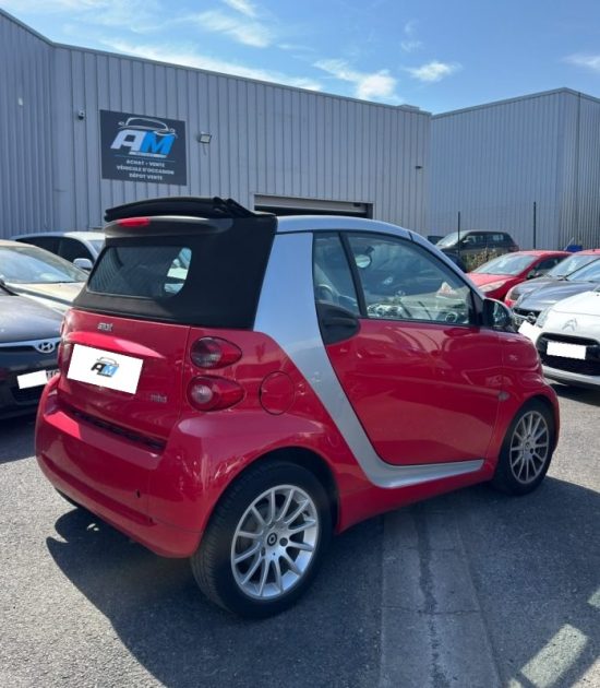 SMART FORTWO CABRIOLET 71CH MHD LIMITED THREE 2011 GARANTIE