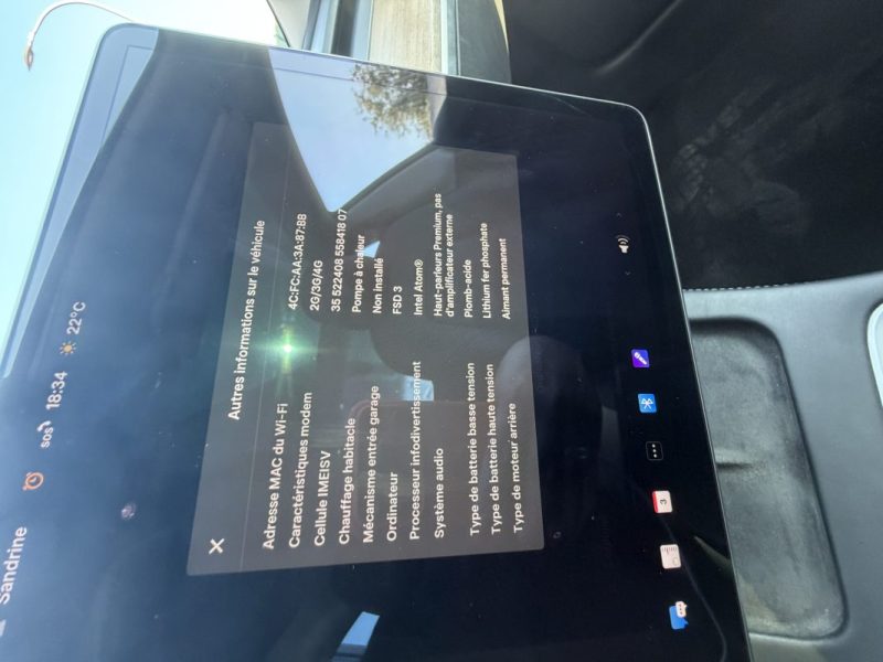 TESLA MODEL 3 STANDARD PLUS 2021 LICORNE LFP