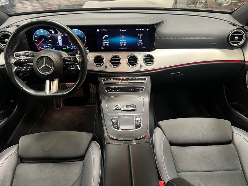 MAGNIFIQUE MERCEDES CLASSE E 200 EQ BOOST BREAK PACK AMG 2.0 197CH (SIÈGES CHAUFFANTS, CAMERA RECUL)