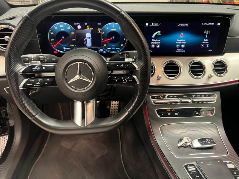 MAGNIFIQUE MERCEDES CLASSE E 200 EQ BOOST BREAK PACK AMG 2.0 197CH (SIÈGES CHAUFFANTS, CAMERA RECUL)