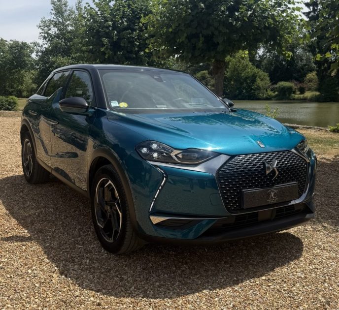 DS 3 Crossback Grand Chic Opéra 130ch BlueHDi BVA (Caméra 360 | Sièges Cuir | Maintien de voie)