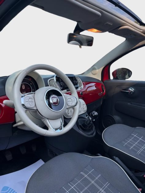 FIAT 500 CABRIOLET 0.9 105ch TWIN AIR 2016