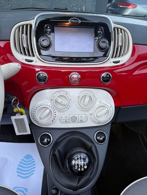 FIAT 500 CABRIOLET 0.9 105ch TWIN AIR 2016