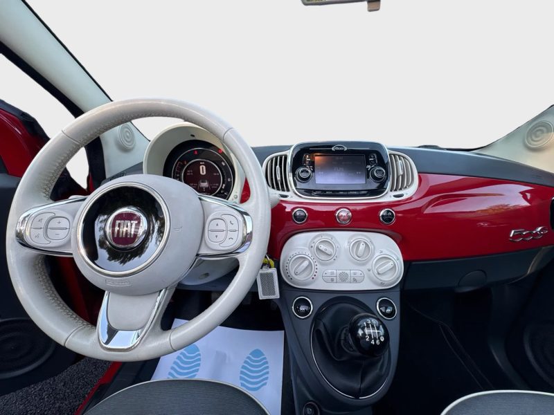 FIAT 500 CABRIOLET 0.9 105ch TWIN AIR 2016