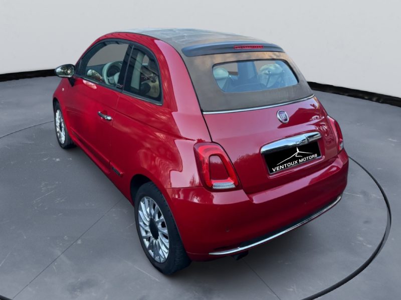 FIAT 500 CABRIOLET 0.9 105ch TWIN AIR 2016