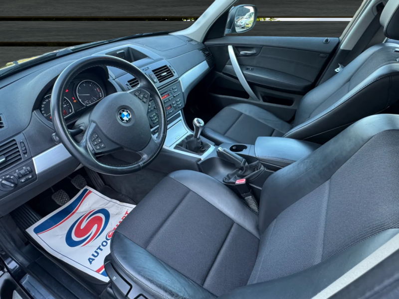 BMW X3 2.0 D 177Ch PACK SPORT FULL OPTIONS CLIM/CUIR/REGULATEUR DE VITESSE An11/2009