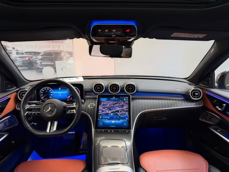MERCEDES CLASSE C BREAK 220D 4MATIC 197CH AMG LINE PANO 