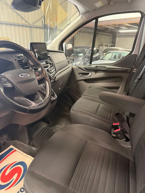 MAGNIFIQUE FORD TRANSIT CUSTOM  2.0 TDCI 130 CH (TVA RÉCUPÉRABLE CAMÉRA DE RECUL ATTELAGE) ⭐️⭐️⭐️⭐️⭐