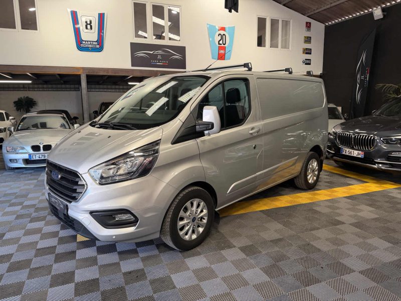 MAGNIFIQUE FORD TRANSIT CUSTOM  2.0 TDCI 130 CH (TVA RÉCUPÉRABLE CAMÉRA DE RECUL ATTELAGE) ⭐️⭐️⭐️⭐️⭐